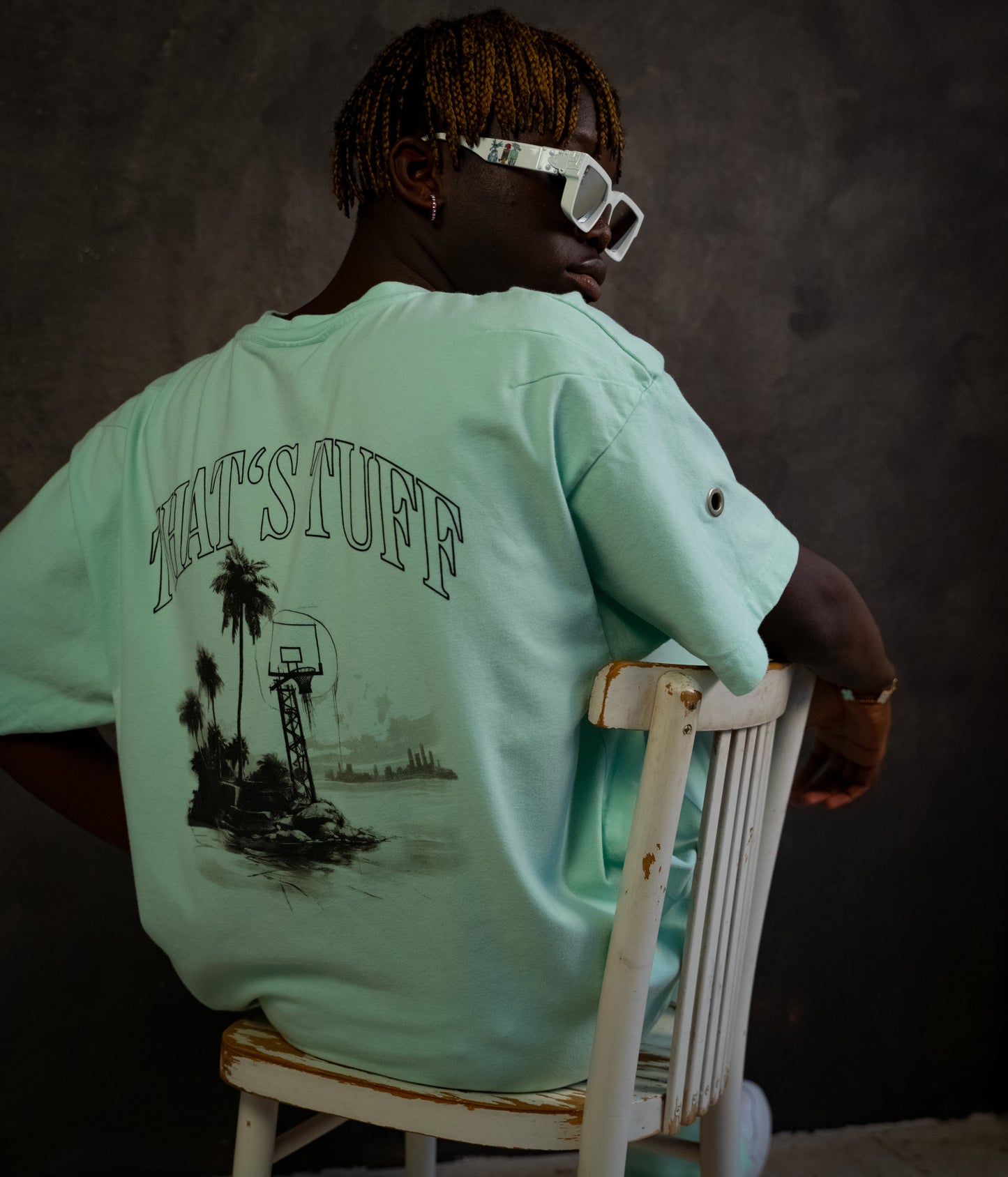 TT Fresh Mint Palmtree T-Shirt