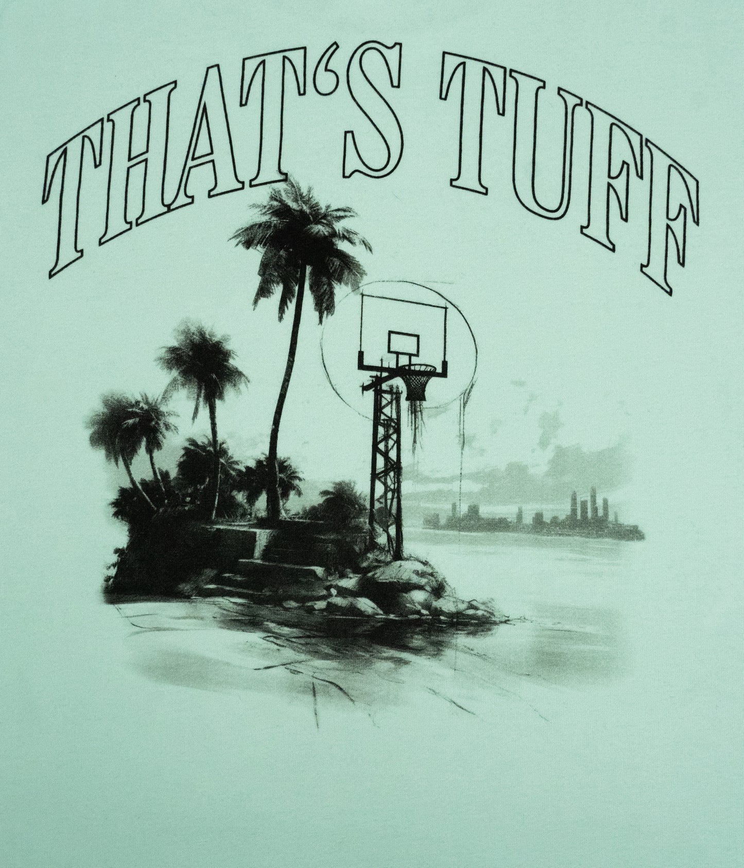 TT Fresh Mint Palmtree T-Shirt
