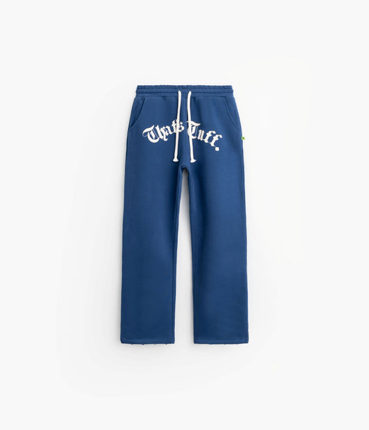 Old Font Sweatpants Beacon Blue