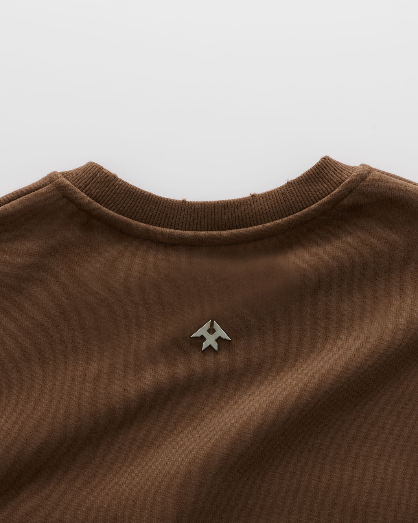 Old Font Sweatshirt Mocha Mousse