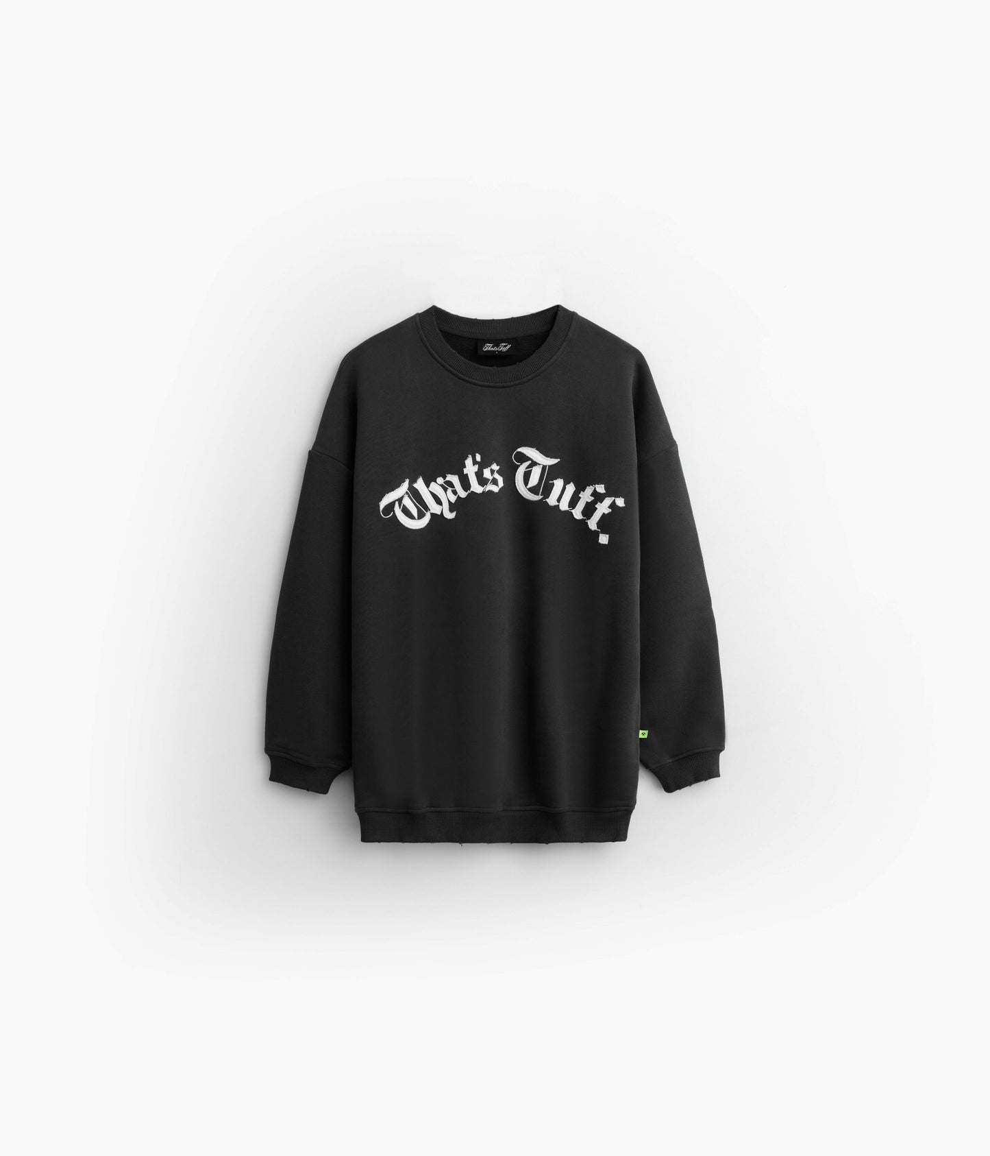 Old Font Sweatshirt Main Blk