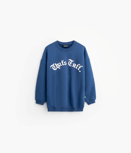Old Font Sweatshirt Beacon Blue