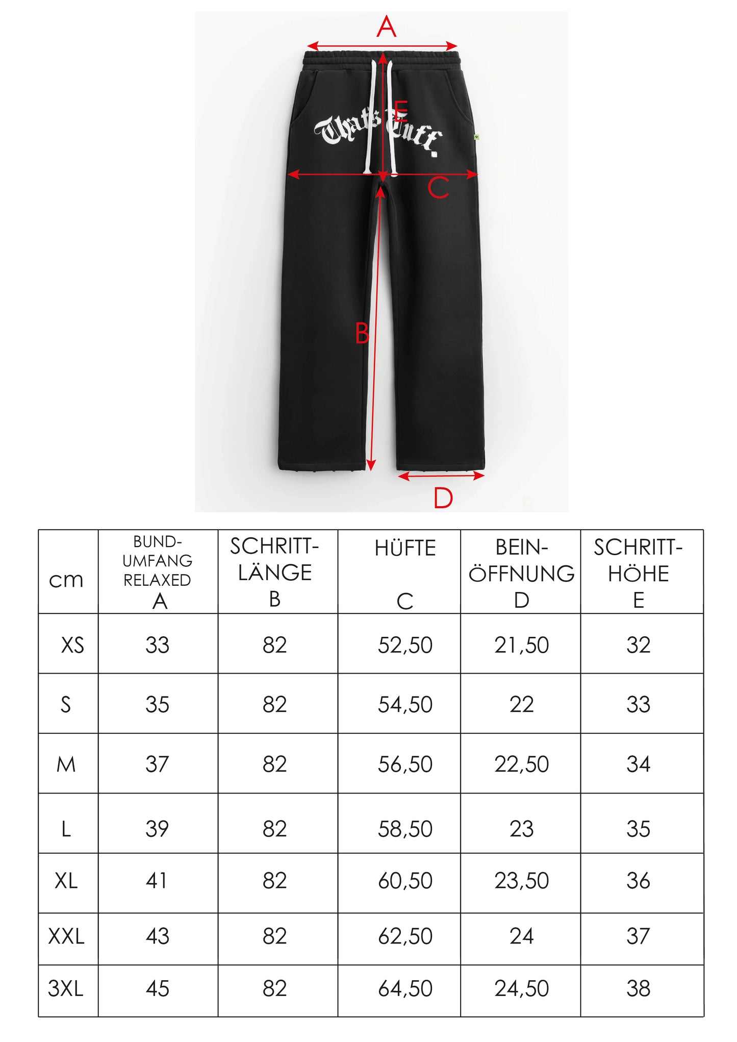 Old Font Sweatpants Main Blk