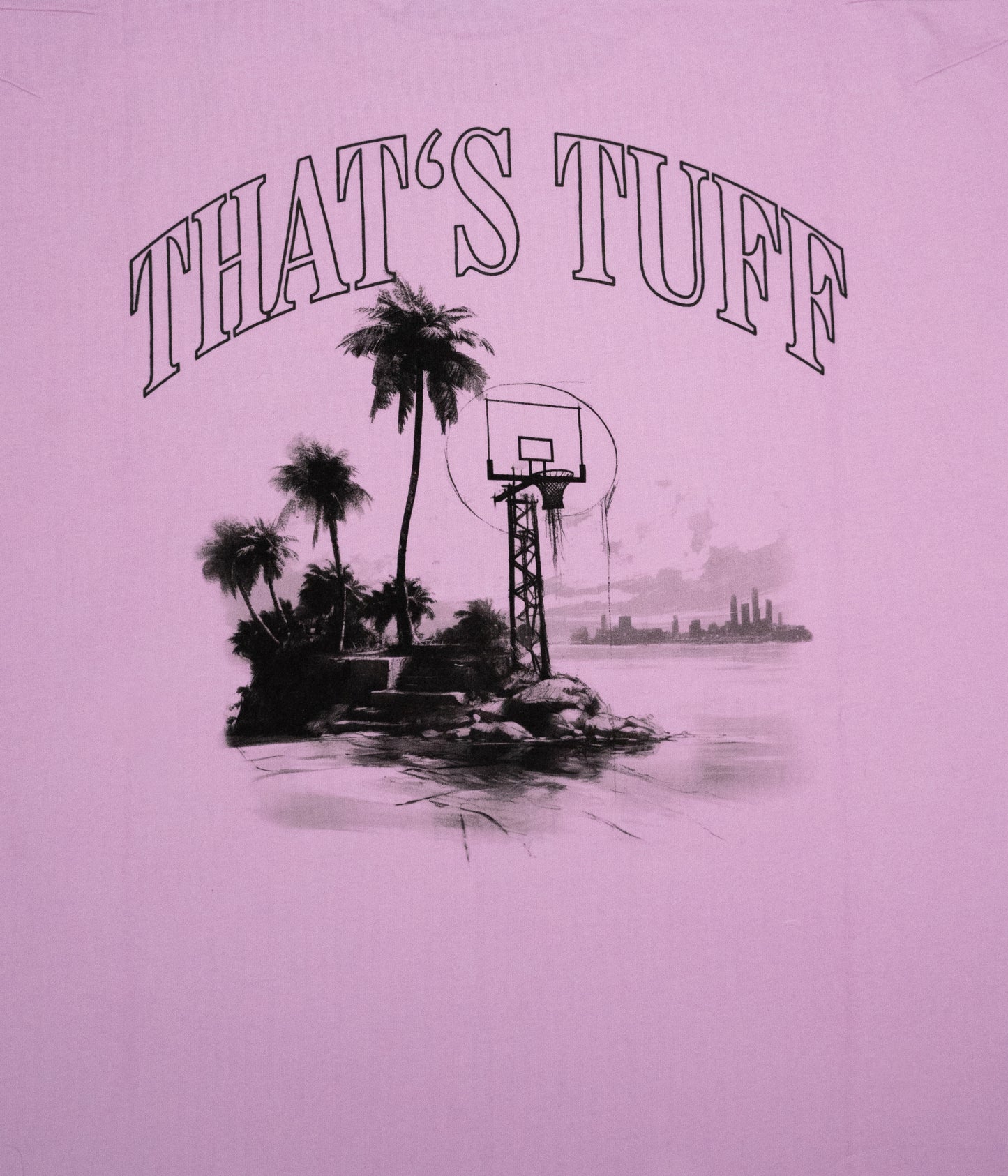 TT Purple Reign Palm Tree T-Shirt